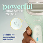 Dr. Scholl's Pedi Perfect Pro Electric Foot Callus Remover - Rechargeable Hard Skin Remover Kit with 3 Roller Heads, Waterproof - Damaged Box
