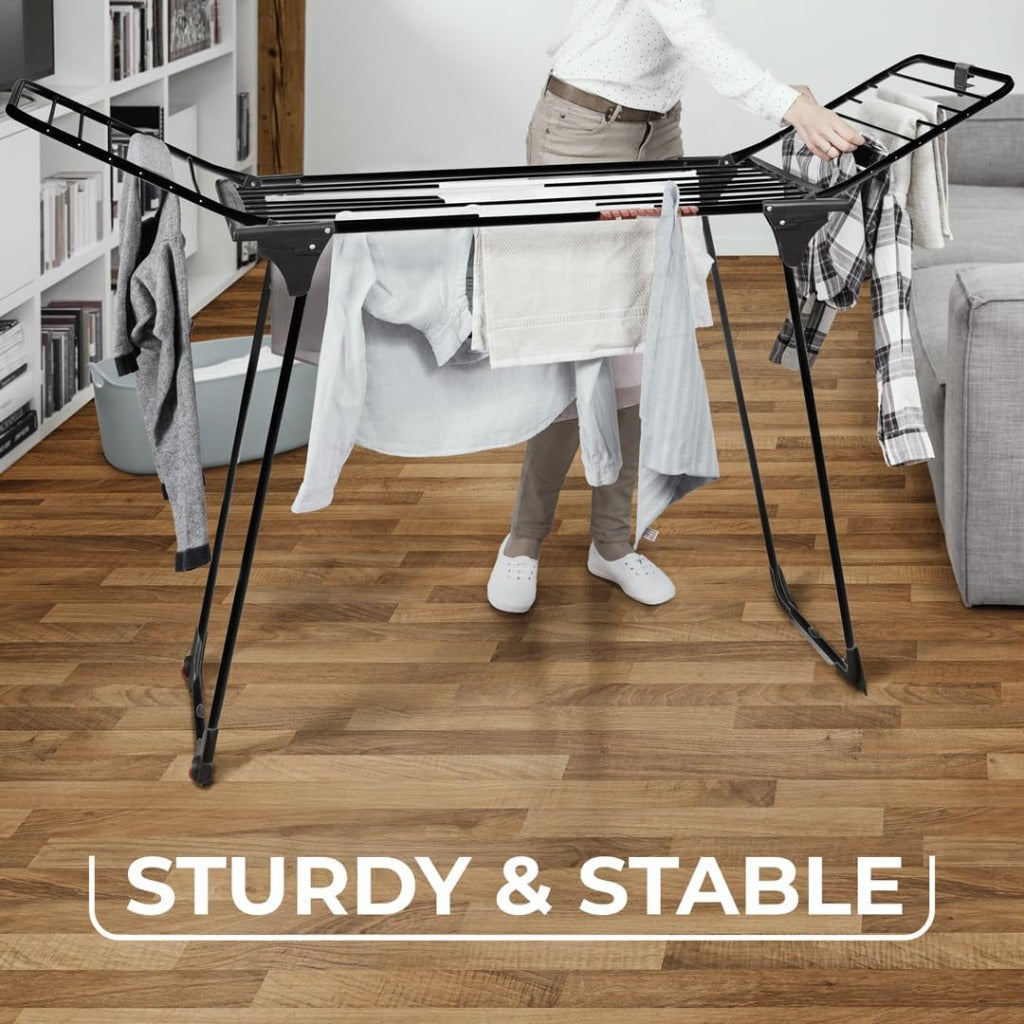 Vileda Ultimate King Clothes Airer - 20m Drying Space - 2 Wash Loads - Indoor Outdoor Laundry Rack - Very Good