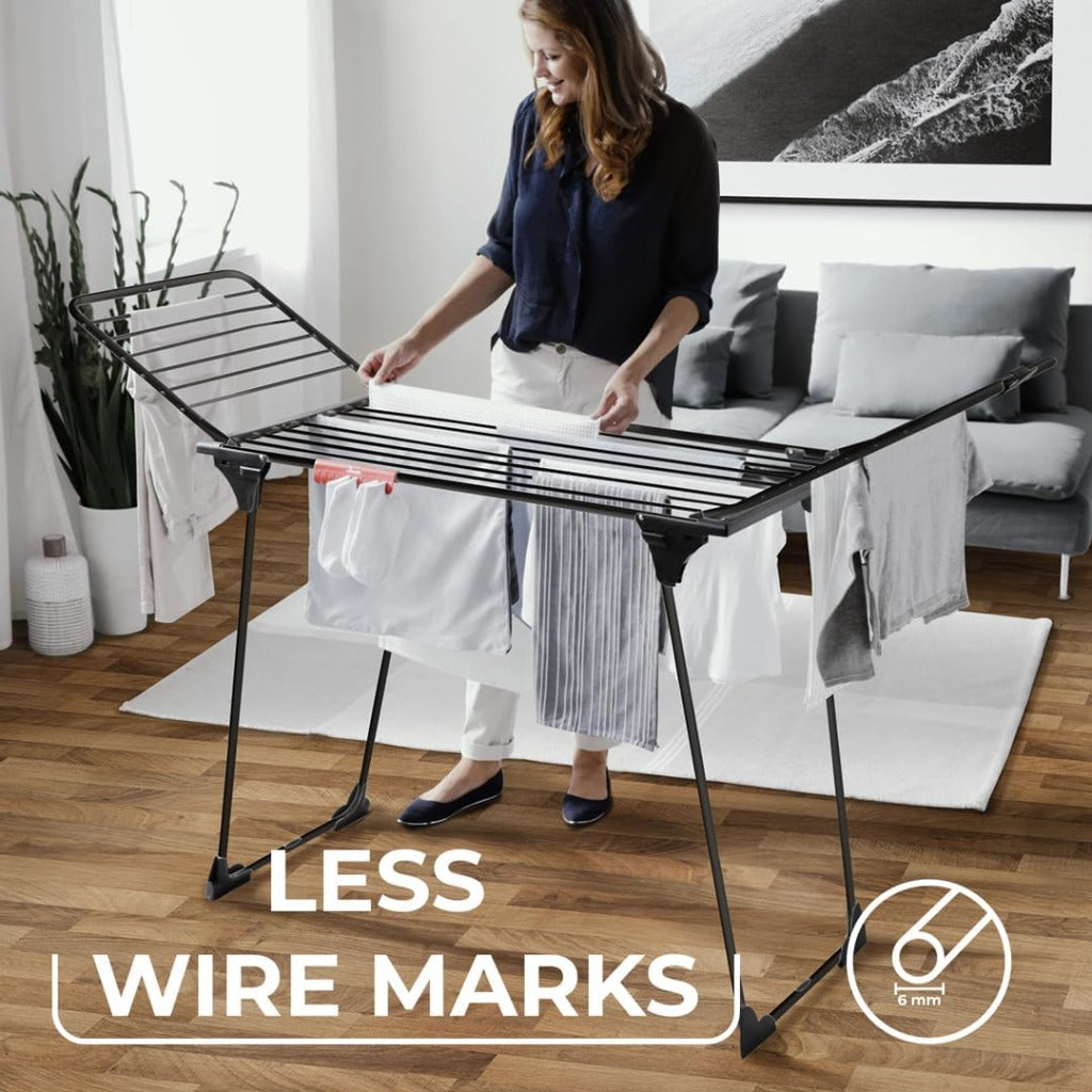 Vileda Ultimate King Clothes Airer - 20m Drying Space - 2 Wash Loads - Indoor Outdoor Laundry Rack - Very Good