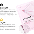 medicube Jelly Gel Mask - Salmon DNA PDRN Pink Collagen - Hydrating Face Masks - 4 Pack Skincare - Damaged Box