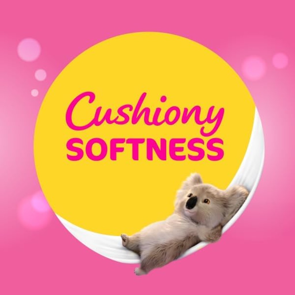 Cushelle Simply Soft Toilet Roll - 45 Standard Rolls - 9x5 Packs - Bulk Toilet Paper - New