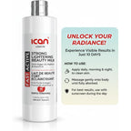 ican London Fast Active Strong Lightening Body Milk 500ml - Skin Brightening Lotion Moisturiser - New