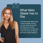 MyHalos Blackout Sleep Mask - Zero Pressure Eye Mask for Sleeping - Travel Comfort - Like New
