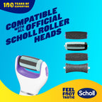 Scholl ExpertCare 2-in-1 File & Smooth Dual Speed Electric Foot File Pedi Hard Skin Callus Removal Battery Operated - Damaged Box