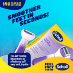 Scholl ExpertCare 2-in-1 File & Smooth Dual Speed Electric Foot File Pedi Hard Skin Callus Removal Battery Operated - Damaged Box
