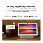 Google Nest Hub Max Smart Display - Google Assistant - Chalk - Home Control Speaker - Like New