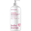 ATTITUDE Baby Dish Soap - Bottle Cleaner - EWG Verified Dishwashing Liquid - Unscented - Vegan - 1 Liter - Milk Residue & Grease Remover - Damaged Box