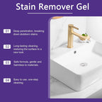 2PCS Mould Remover Gel - Long-Lasting Powerful Cleaning for Bathroom Shower Kitchen Tile Gaps Walls Silicone Sealant - Damaged Box - BBE 03/2029