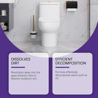 2PCS Mould Remover Gel - Long-Lasting Powerful Cleaning for Bathroom Shower Kitchen Tile Gaps Walls Silicone Sealant - Damaged Box - BBE 03/2029