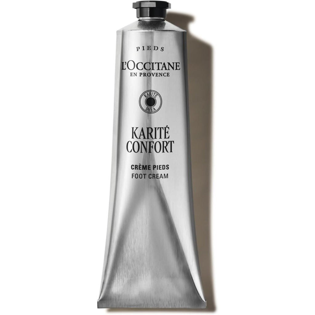L'OCCITANE Shea Butter Foot Cream - Karité Confort - 150ml - Dry Skin Care - New