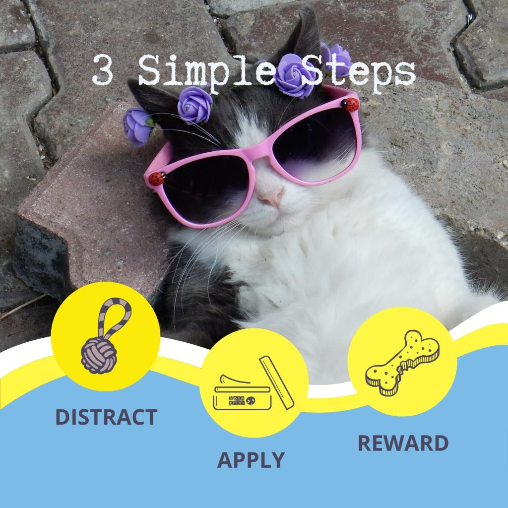 Noseprint SPF 50 Sun Protection Balm for Pets 100ml Tin - Dog Cat Nose Paw Sunscreen Cream Moisturising Non-Toxic Puppy - Damaged Box