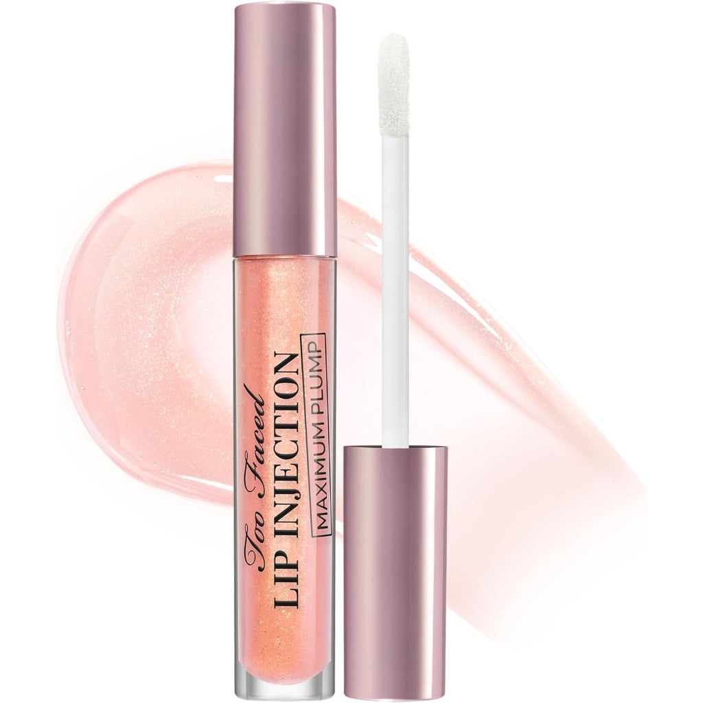 Too Faced Lip Injection Maximum Plump Lip Plumper Gloss - Cotton Candy Kisses - Hydrating - 4.1ml - Damaged Box
