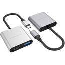 Hyper Drive 3 In 1 USB-C Hub For MacBook Ultrabook Chromebook (New) - The Outlet Shop