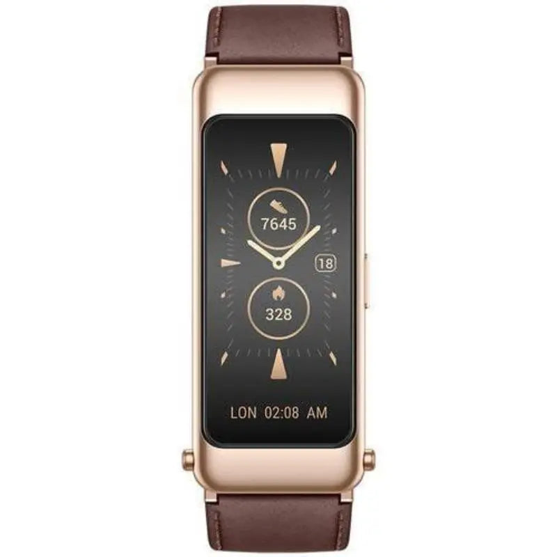 Huawei Talkband B6 Classic SmartBand Fitness Tracker and Bluetooth Earpiece - Mocha Brown - New Huawei