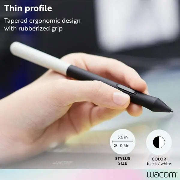 Wacom One Pen For Wacom Creative Pen Display - Black/Grey Wacom