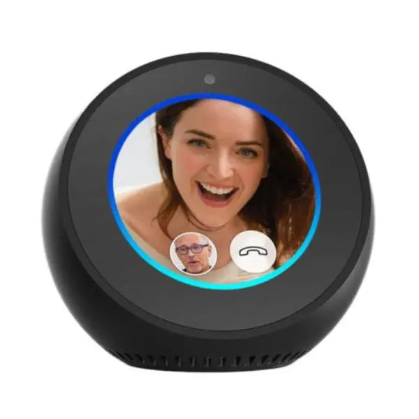 Amazon Echo Spot 2nd Generation Smart Alarm Clock Black - Refurbished Amazon