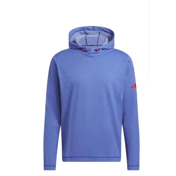 Adidas Men's Lightweight Golf Hoodie Sweatshirt - Royal Blue - New Adidas