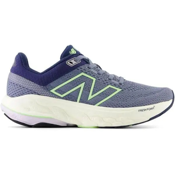 New Balance Fresh Foam X 860v14 Womens Running Trainers UK Size 5 Artic Grey / Sea Salt / Bleached Lime Glo  - New New Balance