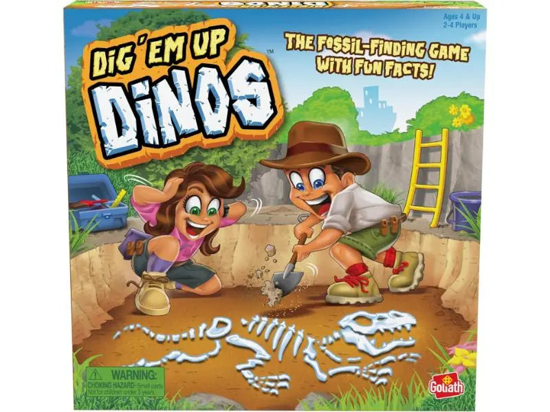 Dig 'Em Up Dinos: The Fossil Finding Game Goliath Games