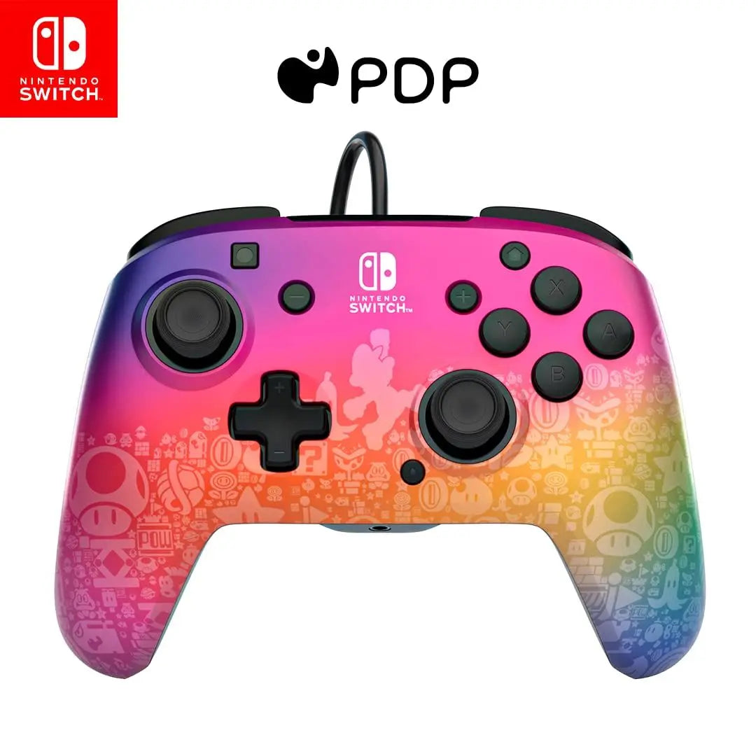 PDP Nintendo Switch Rematch Wired Controller Super Mario PDP