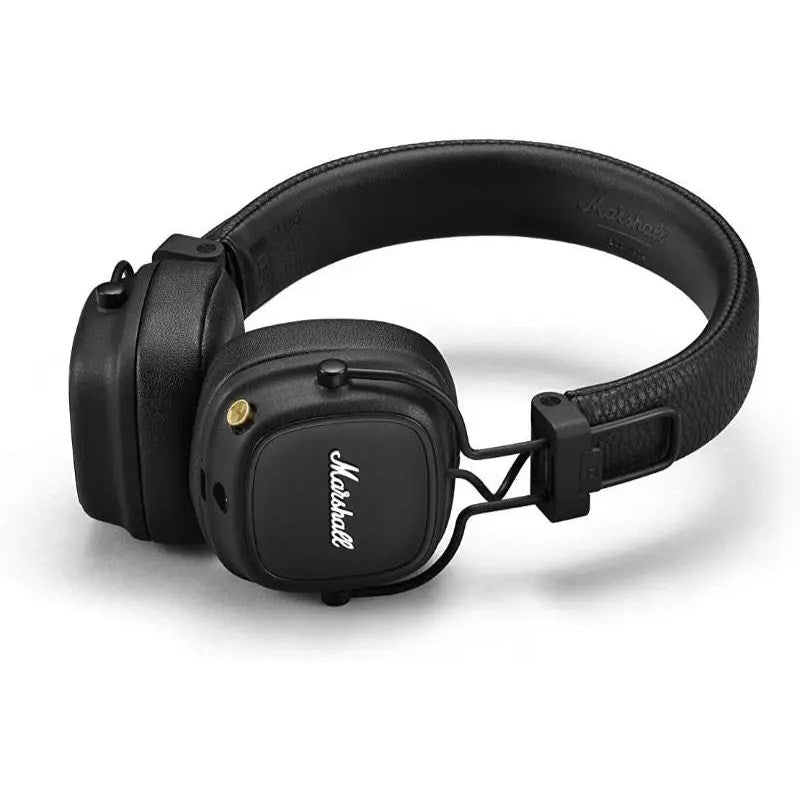 Marshall Major IV Bluetooth Wireless Foldable On-Ear Headphones Black Marshall