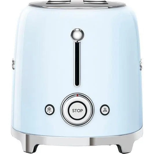 SMEG TSF01PBUK 2-Slice Toaster - Pastel Blue Smeg