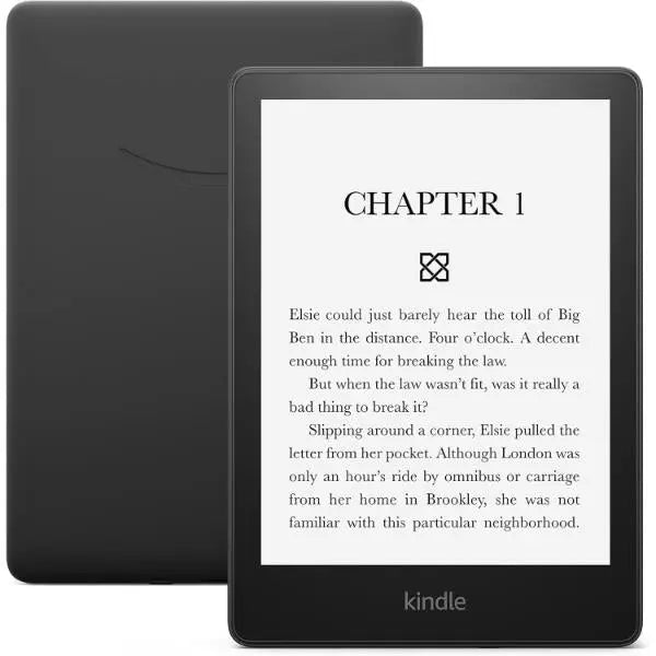 Amazon Kindle Paperwhite 11th Gen 16GB 6.8" Display WiFi eReader With Ads Black Amazon