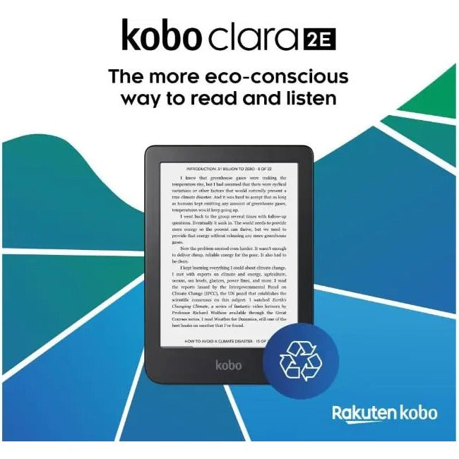 Kobo Clara 2E 6" HD Waterproof Ereader Ebook Kobo