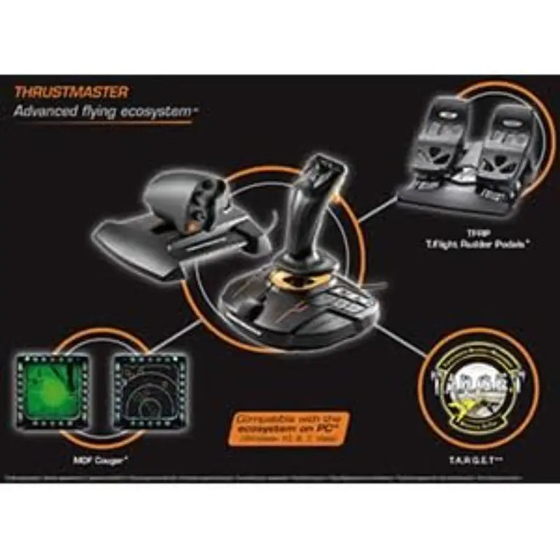 Thrustmaster TWCS Throttle – Precision Throttle Controller for PC with S.M.A.R.T Technology | Ergonomic Design, Smooth Sliding Motion & Customisable Controls - New Thrustmaster