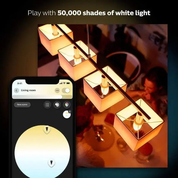 Philips Hue White And Colour Ambiance E14 Candle Single Bulb Philips