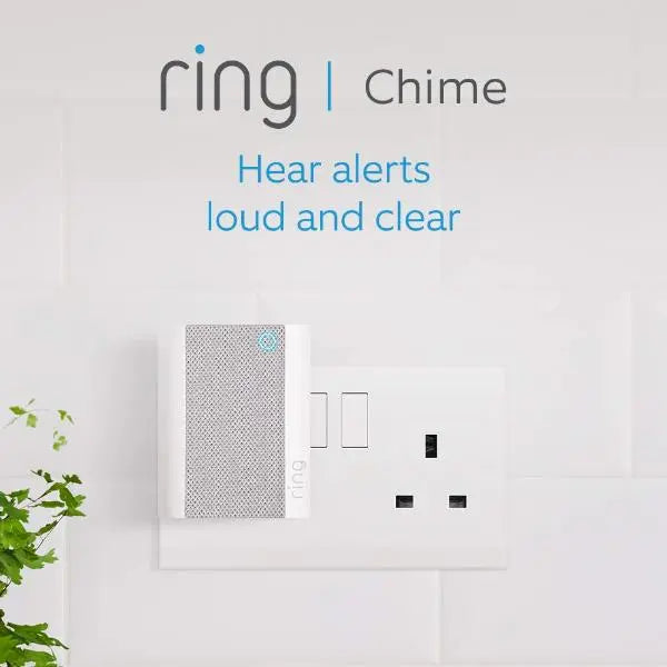 Ring Plug In Doorbell Chime White - New Ring