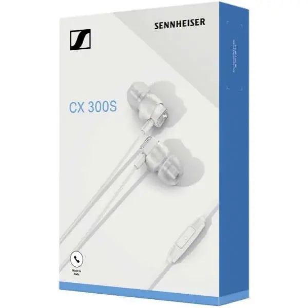 Sennheiser CX 300S Wired In Ear Earphones With Remote - Black Sennheiser