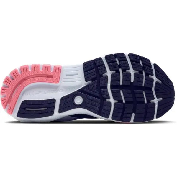 Brooks Ghost 16 Womens Running Trainer UK Size 8.5 Blue Ribbon / Dianthus / Peacoat - New Brooks