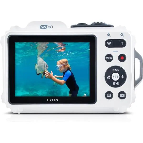 Kodak Pixpro WPZ2 Waterproof Digital Camera White Kodak