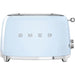 SMEG TSF01PBUK 2-Slice Toaster - Pastel Blue Smeg