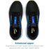 Brooks Ghost 16 Mens Running Trainer UK Size 8 Black / Cobalt / Neo Yellow - New Brooks