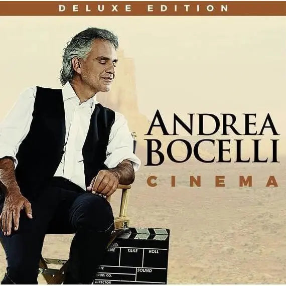 Andrea Bocelli Cinema Deluxe Edition CD Album New Sealed Universal