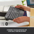 Logitech Signature K650 Wireless Bluetooth Keyboard UK QWERTY Grey Logitech