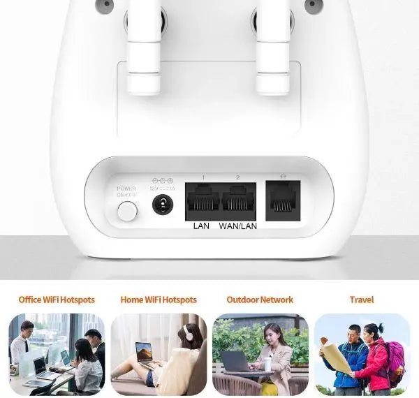 Tenda 4G680V2.0 Wireless N300 4G LTE and VoLTE Router Tenda