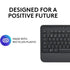 Logitech Signature K650 Wireless Bluetooth Keyboard UK QWERTY Grey Logitech