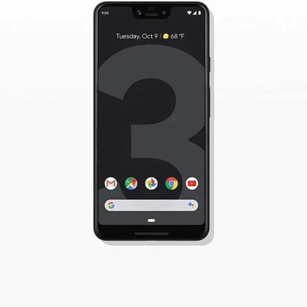 Google Pixel 3XL Android Smartphone Network Unlocked - Just Black Google