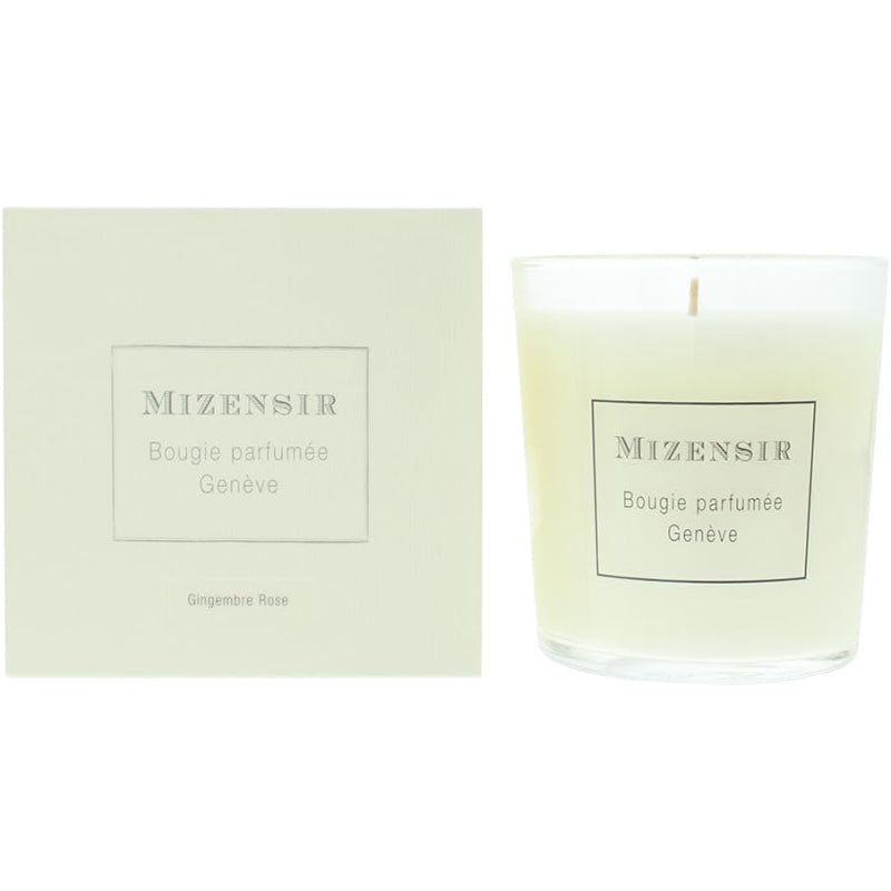 Mizensir Gingembre Rose Scented Candle 230g - New Mizensir