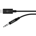 Belkin USB-C to 3.5mm Audio Cable Headphone Jack Adapter Aux Lead Black - New Belkin