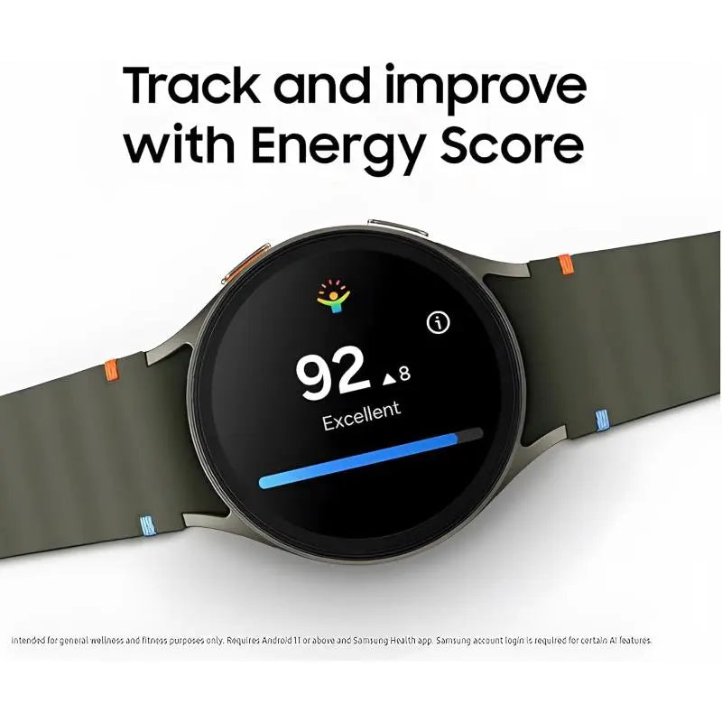 Samsung Galaxy Watch 7 LTE 4G Bluetooth Bixby 40mm Green Smartwatch Fitness Tracker - Refurbished Samsung
