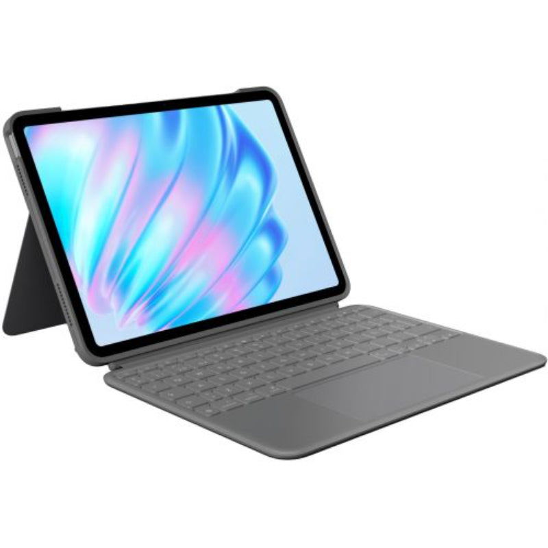 Logitech Combo Touch Keyboard & Trackpad for iPad Air 11″ (M2 / 5th Gen) – Spanish Layout - Like New The Outlet Shop