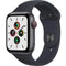 Apple Watch SE 1st Gen 44mm Space Gray / Midnight Sport Band Cellular Apple