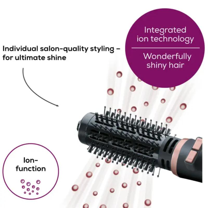 Beurer HT80 Rotating Hot Air Styling Brush – For Volume, Smooth Styling & Sleek Waves - New Beurer