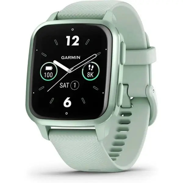 Garmin Venu SQ 2 GPS 40mm Smartwatch Fitness Tracker Cool Mint - Refurbished Garmin
