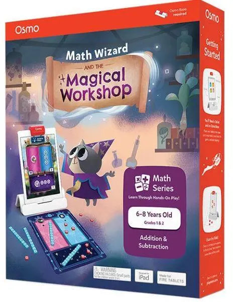 Osmo Math Series Wizard And The Magical Workshop For iPad And Fire Tablet (New) Osmo