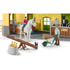 Schleich Farm World 42485 Horse Stable With 2 Horses And Accessories Schleich